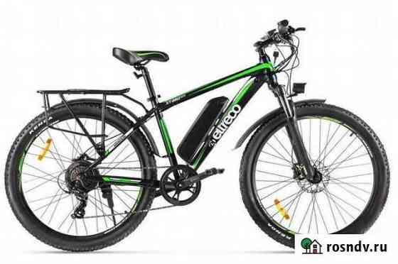 Электровелосипед Eltreco XT 850 new черно-зеленый Казань