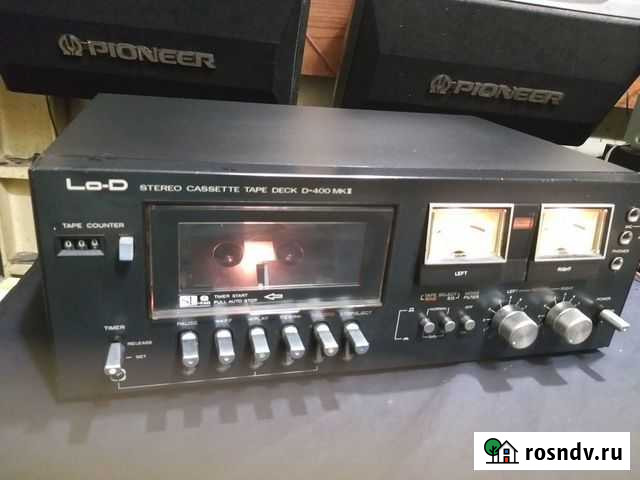 Кассетная дека Hitachi Lo-D D-400mkii Владивосток - изображение 1