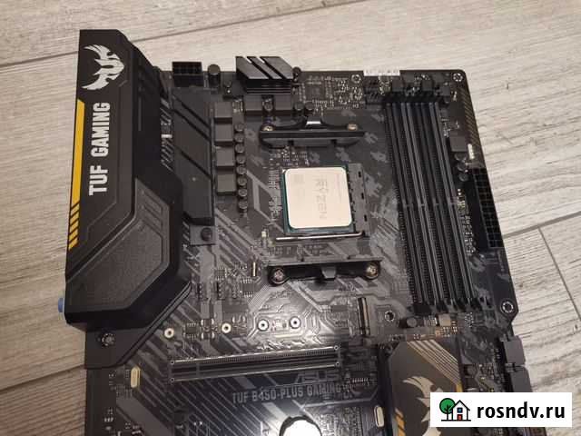 Материнская плата Asus tuf b450 plus gaming Пермь - изображение 1