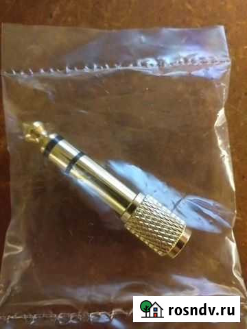 Переходник Jack Джек 6,3 на 3,5 Калуга - изображение 1