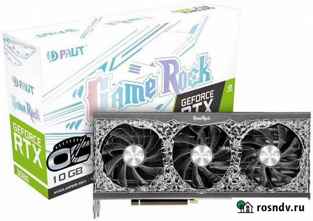 Palit GameRock RTX 3080 10G - новая Самара - изображение 1