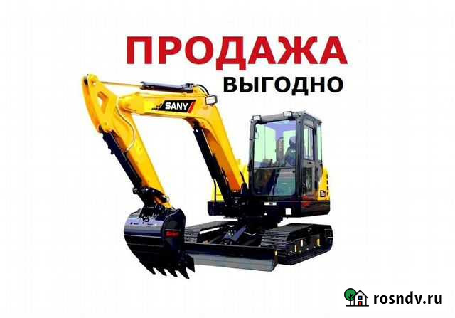 Мини-экскаватор Sany SY55C, 2021 Ростов-на-Дону - изображение 1