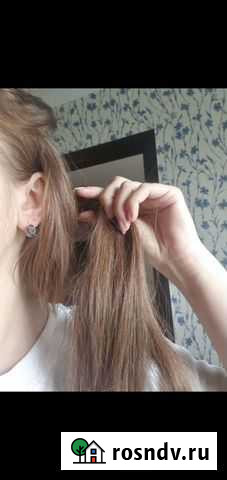 Натуральные волосы для наращивания в срезе Новосибирск - изображение 1