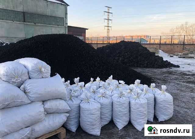 Уголь в Мешках по 50кг Балтийск - изображение 1