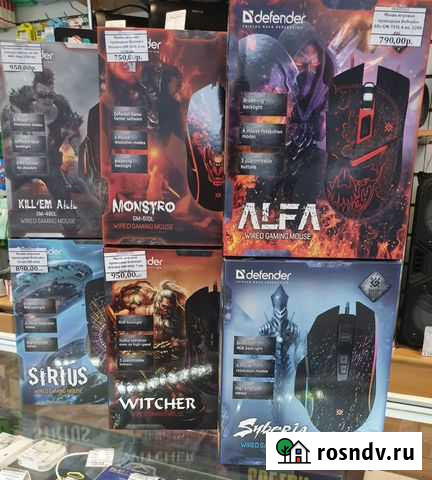 Мыши игровые компьютерные для пк Уфа - изображение 1