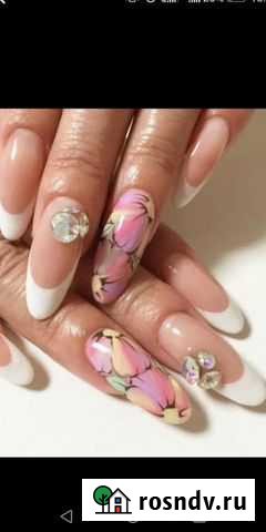 Наращивание ногтей (акрил, гель,акригель ) покрыти Абакан - изображение 1