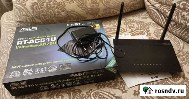 Роутер Wi-Fi asus RT-AC51U Клинцы - изображение 1