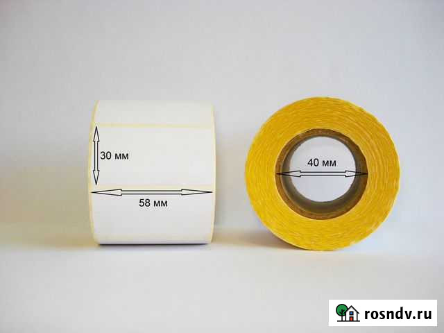 Этикетка 58х30х800 термо эко Кемерово - изображение 1