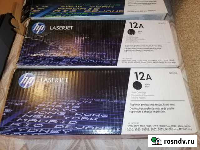 Картридж HP laserjet 83A 12A 131X Саранск - изображение 1