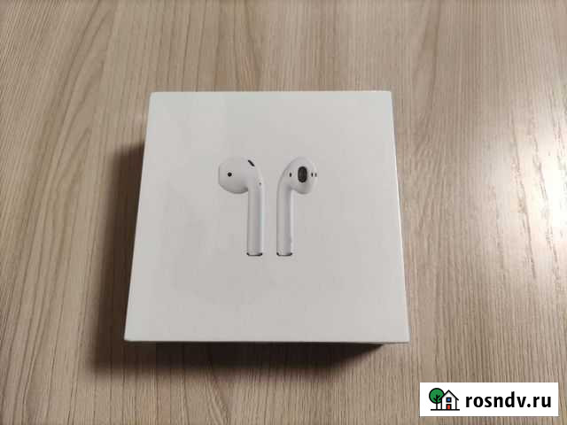 Наушники Apple AirPods w/Charging Case (MV7N2RU/A) Омск - изображение 1