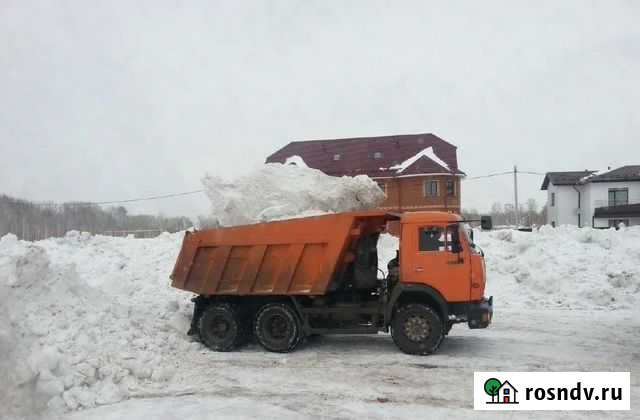 Уборка и вывоз снега, вывоз строительного мусора Новосибирск - изображение 1