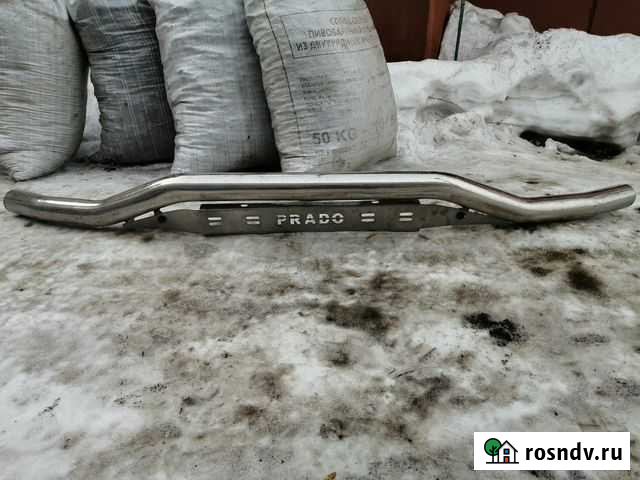 Защита бампера prado 120 Красноярск - изображение 1