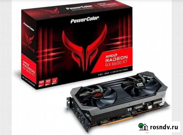 Видеокарта rx6600xt red devil Казань - изображение 1