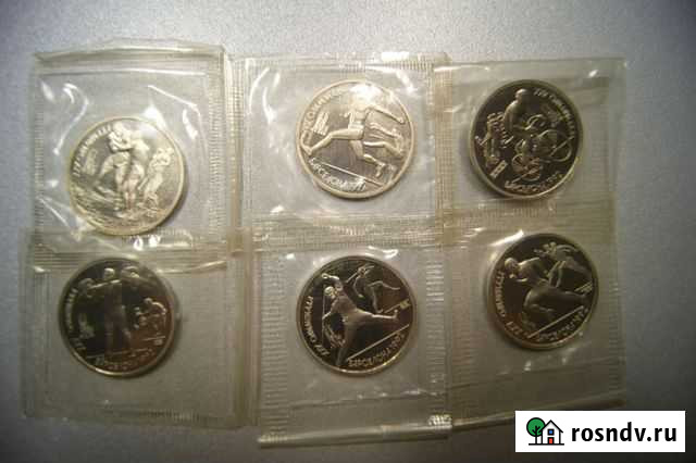Барселона СССР 6 монет пруф в запайках оригинал Петрозаводск - изображение 1