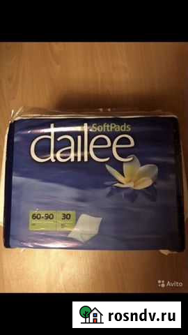Пеленки одноразовые Dailee 30 шт. 60*90 Сеченово - изображение 1