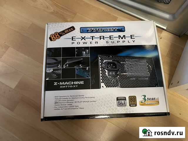 Блок питания Zolman Z-machine ZM770-XT Липецк - изображение 1