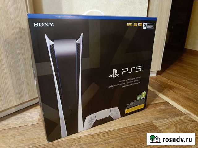 Sony PlayStation 5 Digital Edition +камера+пульт+п Чебоксары - изображение 1