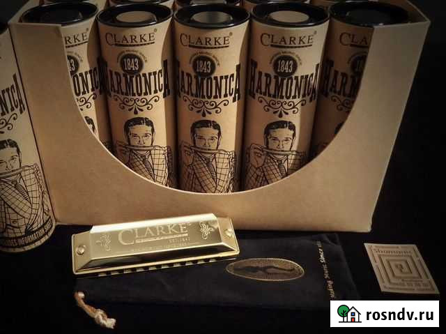 Губная гармошка Clarke Harmonica Victorian C Санкт-Петербург - изображение 1
