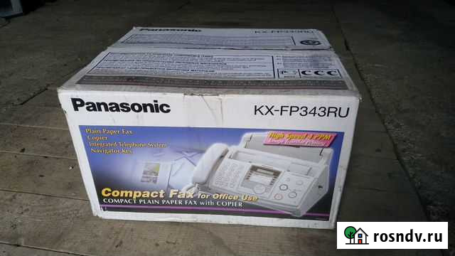 Факс Panasonic KX-FP343RU Киров - изображение 1