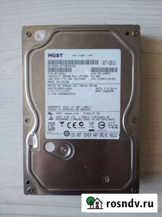 Жесткий диск hgst H3D5001672S Белогорск - изображение 1