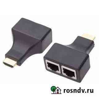 Hdmi удлинитель по UTP на 30 метров 8 pin Уфа