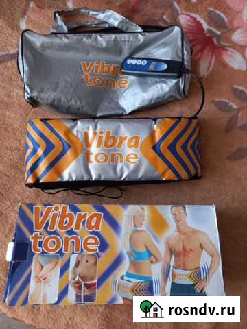 Массажный пояс Вибротон + массажёр в подарок Петропавловск-Камчатский - изображение 1