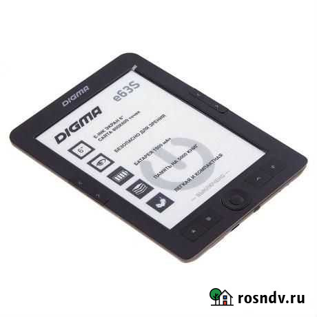 Электронная книга digma E63S 4 гб Dark-grey Москва - изображение 1