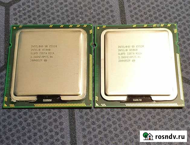 Процессор Intel Xeon E5520 (2шт) Десногорск - изображение 1