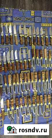 Якутский нож х12мф самодельный 61HRC Белый - изображение 1