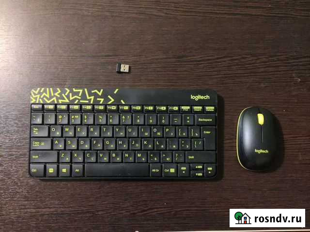 Беспроводная клавиатура и мышь logitech Ореанда - изображение 1