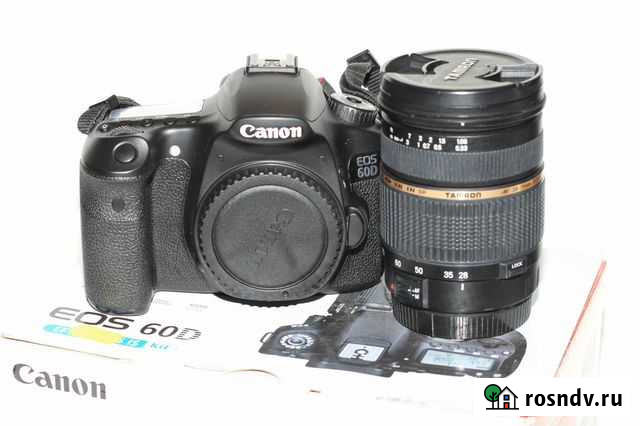 Canon 60D kit 28-75 f/2,8mm Новосибирск - изображение 1