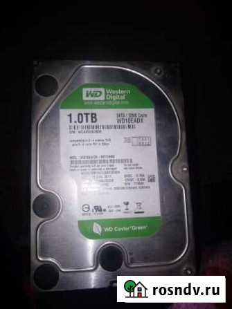 Жесткий диск Western Digital 1 тб Wd Шелехов - изображение 1