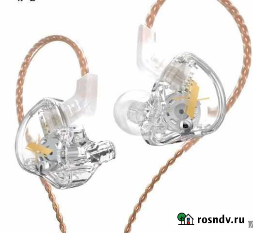 Наушники KZ edx 1DD, HI-FI Челябинск - изображение 1