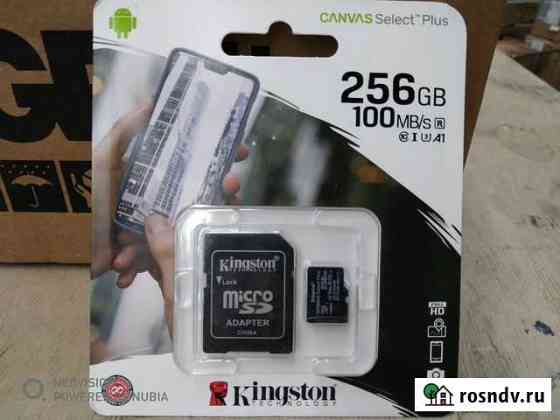 Memory card micro SD Kingston 256GB V30 Москва