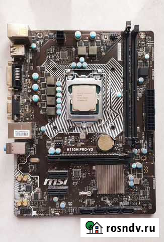 Материнская плата h110M Магнитогорск - изображение 1