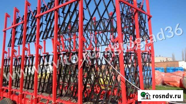 Борона зубовая прицепная двухследная бзу2-15 Воронеж - изображение 1