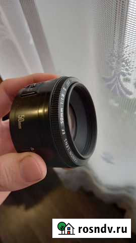 Объектив canon 50mm 1 8 Игра - изображение 1