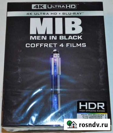 Люди в черном: Квадрология (4 UltraHD+4 Blu-ray) Энгельс - изображение 1