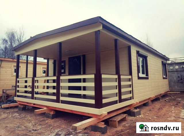 Готовый дачный домик 6х6.9 Б-54 Хомутово - изображение 1