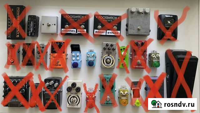 Педали педалборды шнуры патчи тюнеры питание Хабаровск - изображение 1