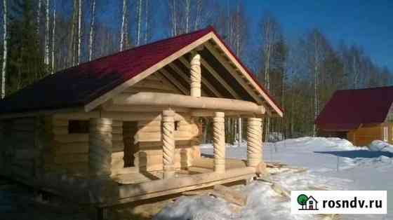 Срубы домов,осиновых бань, беседок,мебели из масси Киров
