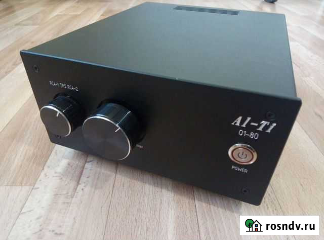 Ламповый предварительный усилитель AL-Ti 01-80 Бузулук - изображение 1