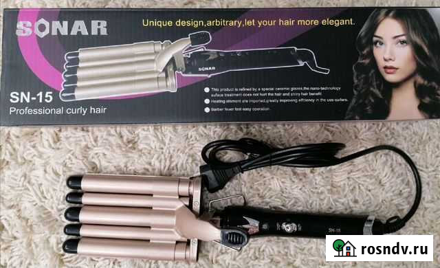 Электрощипцы-плойка 5 волн новая Красноярск - изображение 1
