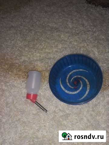 Поилка и колесо для грызунов Череповец - изображение 1