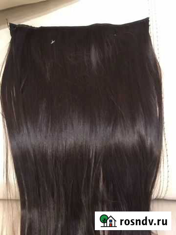 Волосы на заколках шиньоны коричневый Волгоград - изображение 1