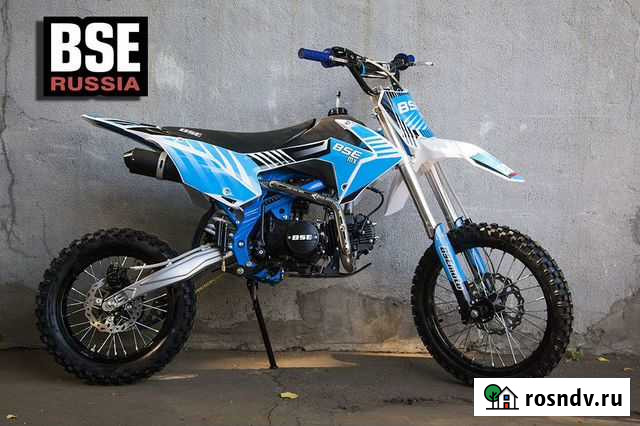 Питбайк BSE MX-125 17/14 (синий) Москва - изображение 1