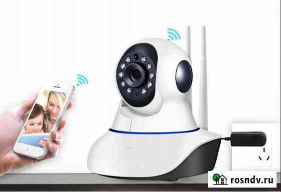 Wi-Fi камера поворотная HD 1080 мини Тюмень