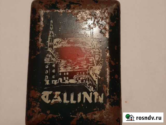 Портсигар таллин 70х годов.Металл Кольчугино - изображение 1