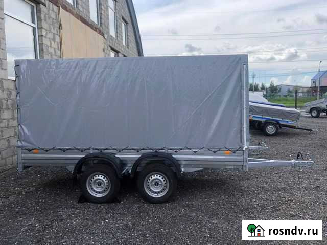 3.5-метровый двухосный прицеп. Категория Б. Цинк Волгоград - изображение 1