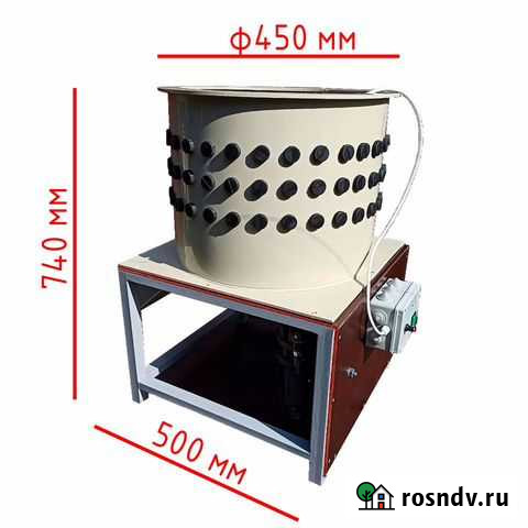 Перосъёмная машина для кур, бройлеров, уток Петушки - изображение 1